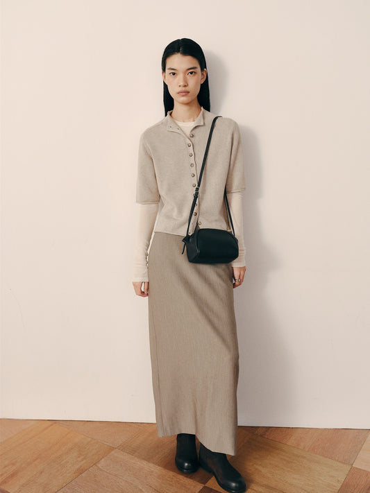 FADE CROSSBODY BAG (SOFT BLACK) - Atelier de LUMEN