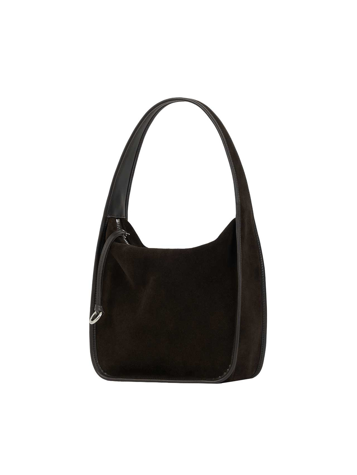 CUBE HOBO BAG (SUEDE BROWN) - Atelier de LUMEN
