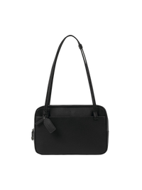 NADEL BOWLING SHOULDER BAG (SOFT BLACK)