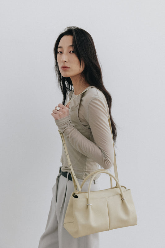 ANNEAU FLAP BAG (HAY YELLOW)