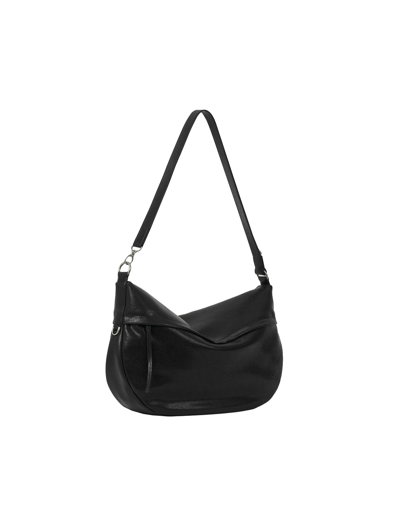 ARC CROSSBODY BAG (SOFT BLACK)