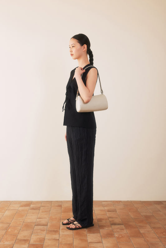 BASE BARREL BAG (WRINKLE WHITE)