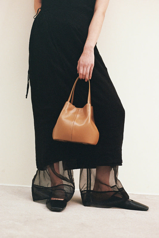 BON BALLON BAG (TAN BROWN)