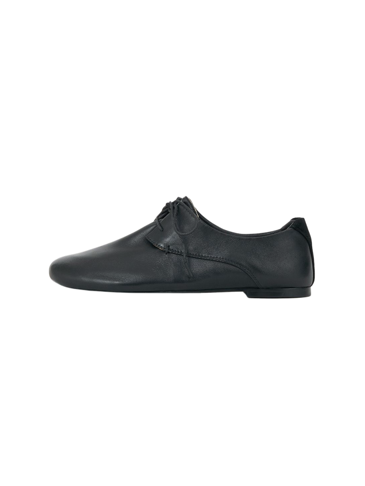 CLASSIC DERBY SHOES (SOFT BLACK)