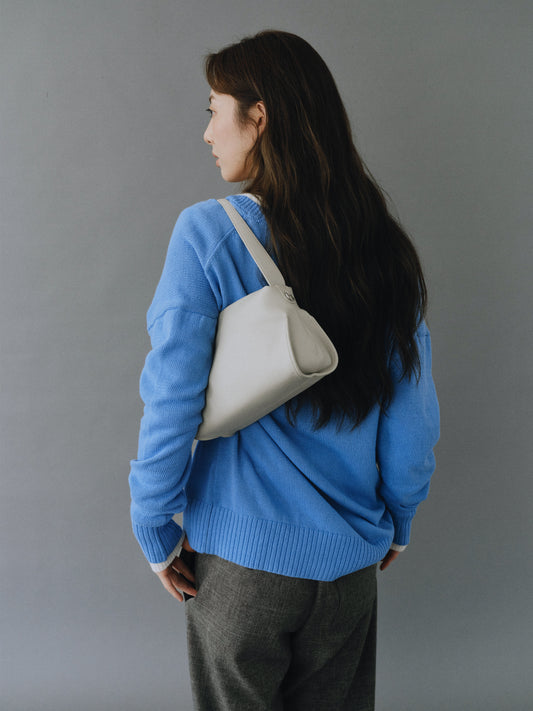 PILLOW TOTE BAG (PORCELAIN WHITE)