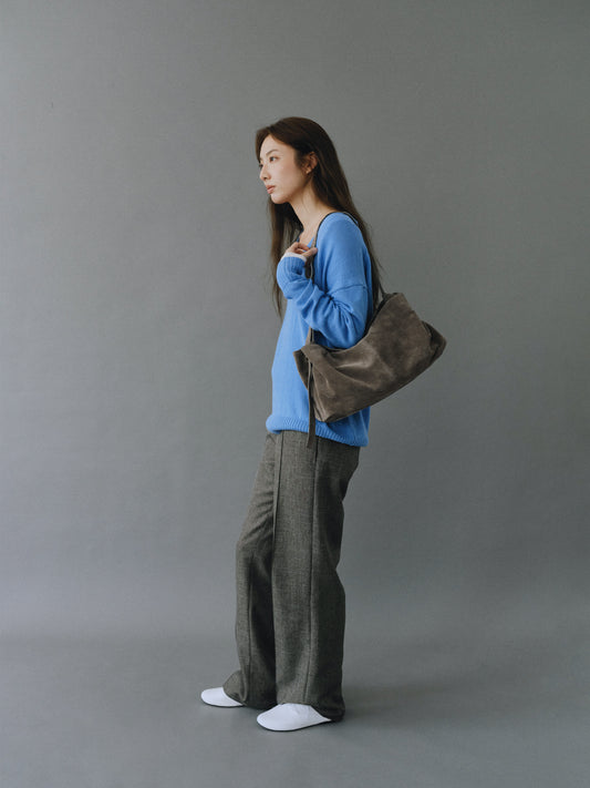 BRISE BAG (SUEDE GREY)