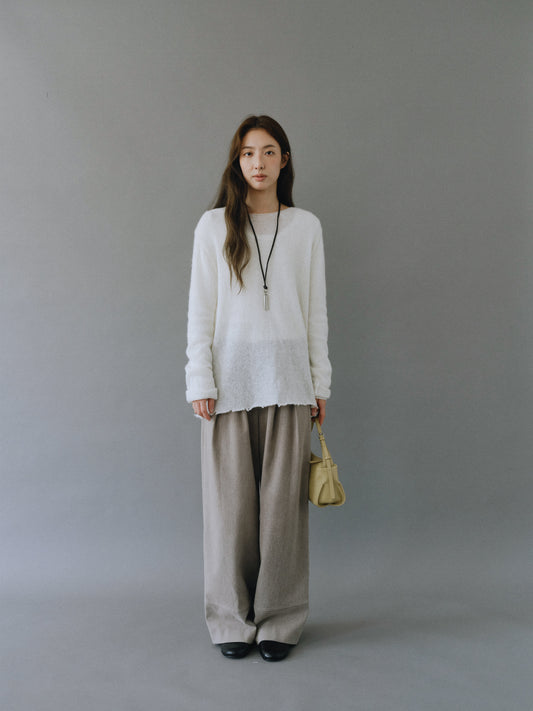 PILLOW TOTE BAG (MUSTARD YELLOW)