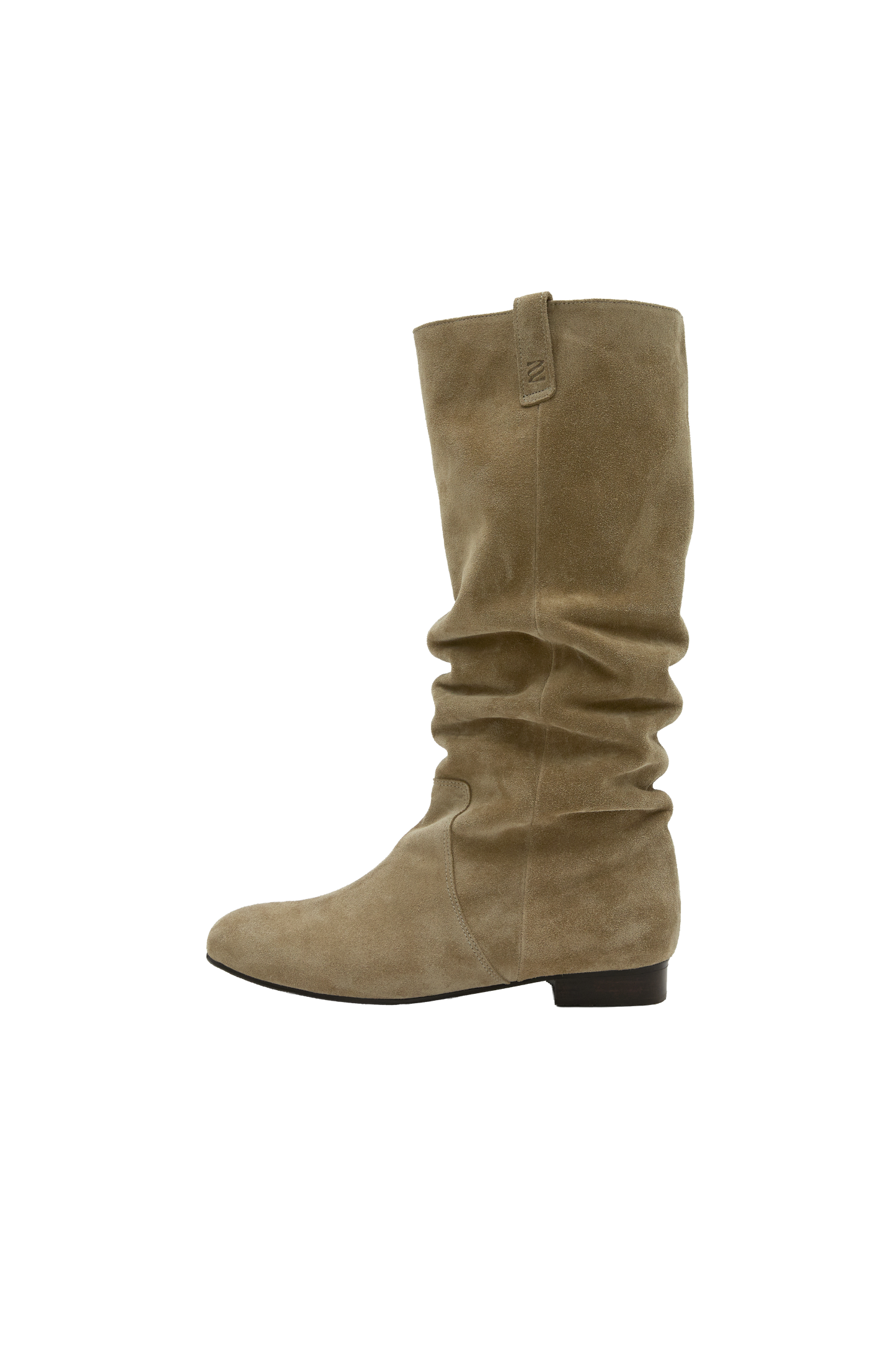 FLOT LEATHER BOOTS (SUEDE KHAKI BROWN)