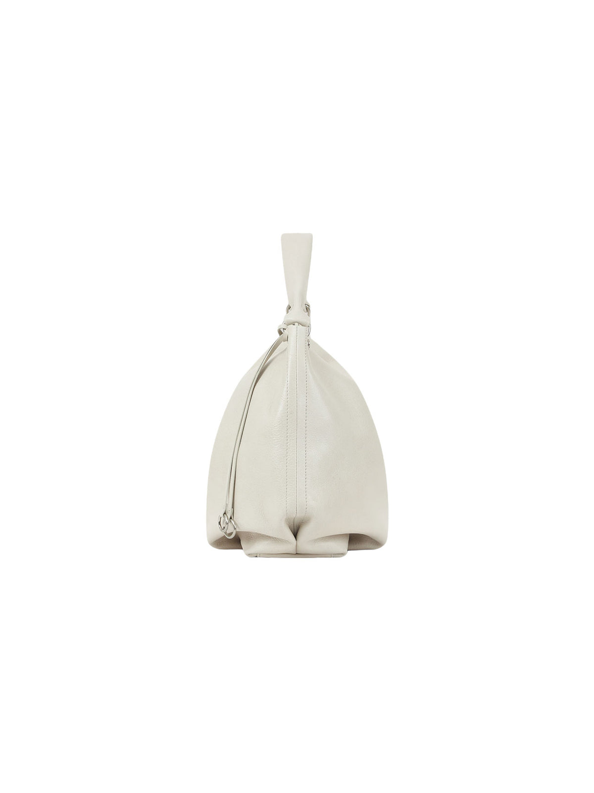 LOG MIDDLE BAG (PORCELAIN WHITE) - Atelier de LUMEN