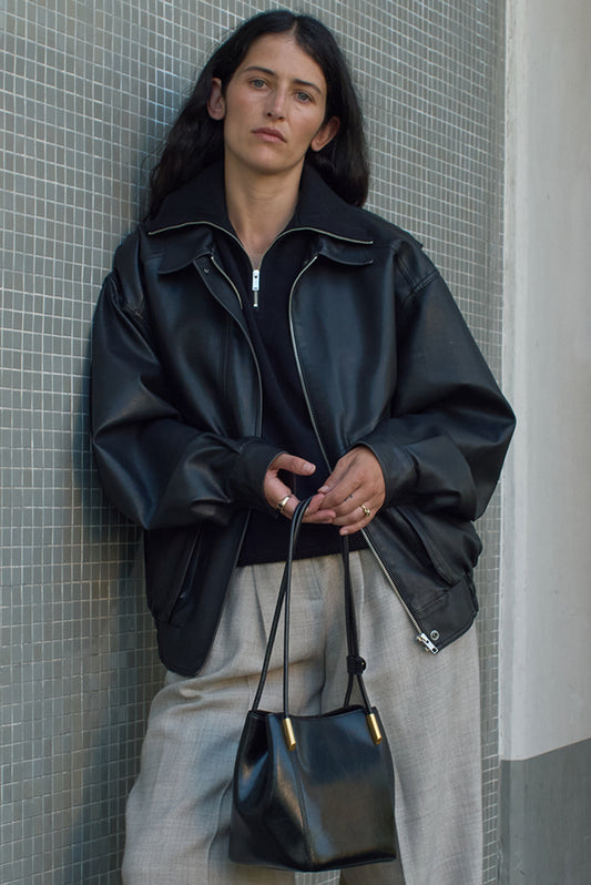MARRON BAG (SOFT BLACK)