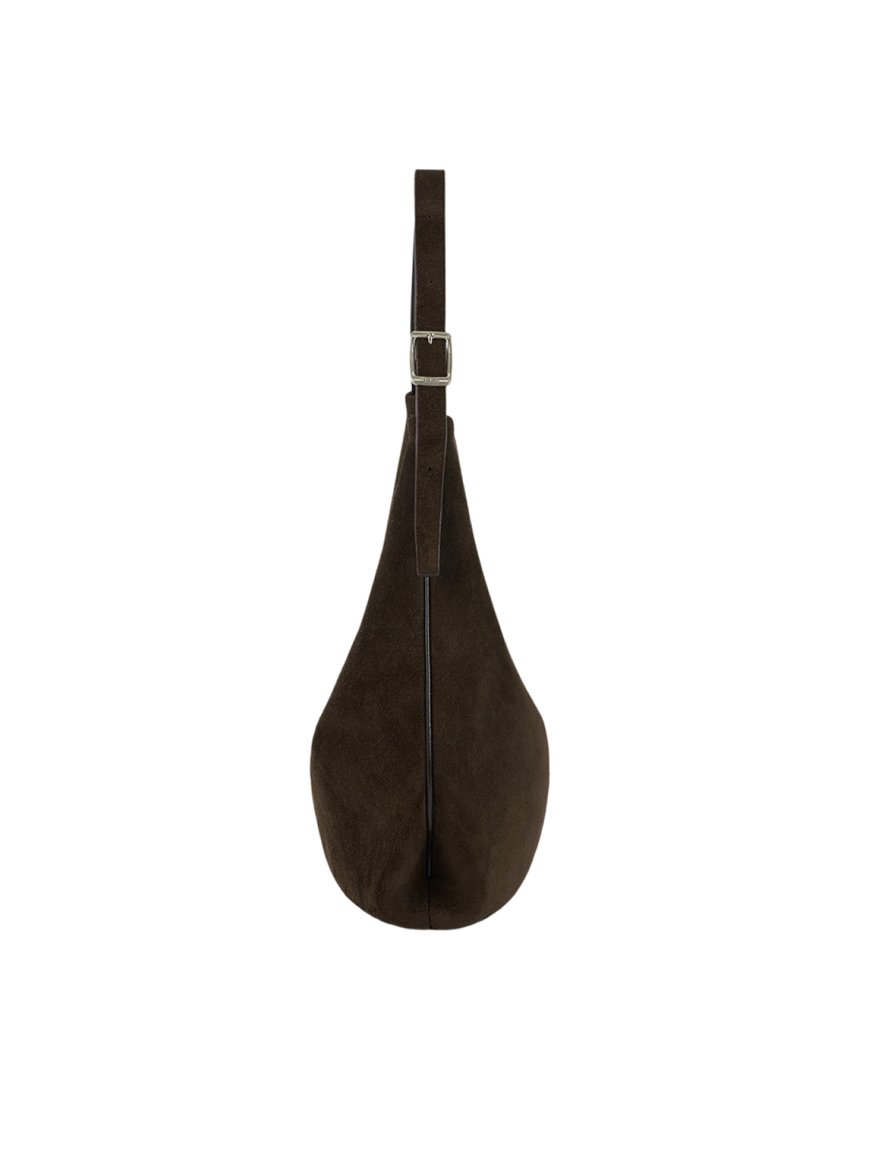 MOSSY HOBO BAG (SUEDE BROWN)