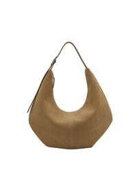 MOSSY HOBO BAG (SUEDE SAND)