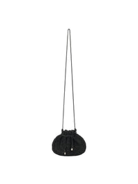 ORB CROCHET BAG (SOFT BLACK)