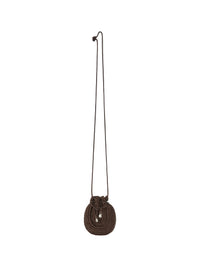 ORB MINI CROCHET BAG (ORGAN BROWN)