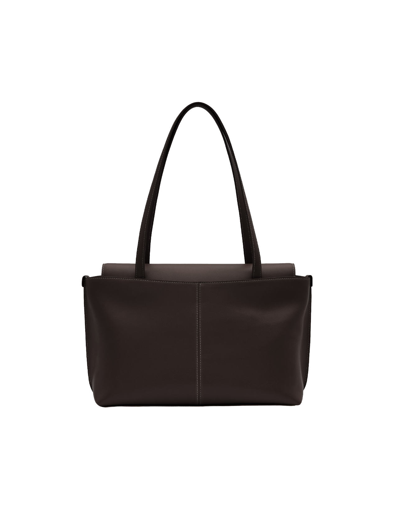 PANIER FLAP BAG (ORGAN BROWN)