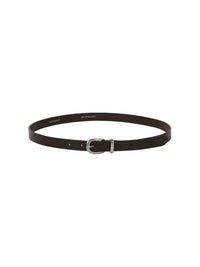 SOBRE AMPLE LEATHER BELT (ORGAN BROWN)