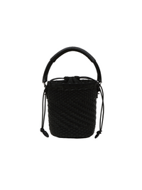 TWIG BASKET TOTE BAG (DRIED BLACK)