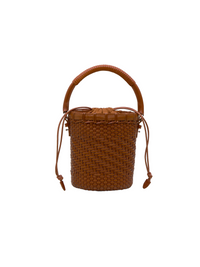 TWIG BASKET TOTE BAG (DRIED TAN)
