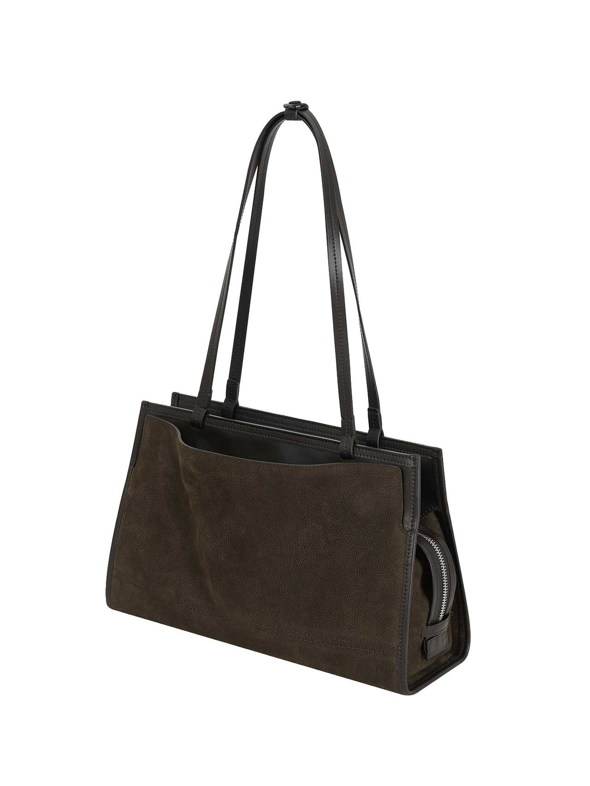 KARRY SHOULDER BAG (NUBUCK BROWN) - Atelier de LUMEN