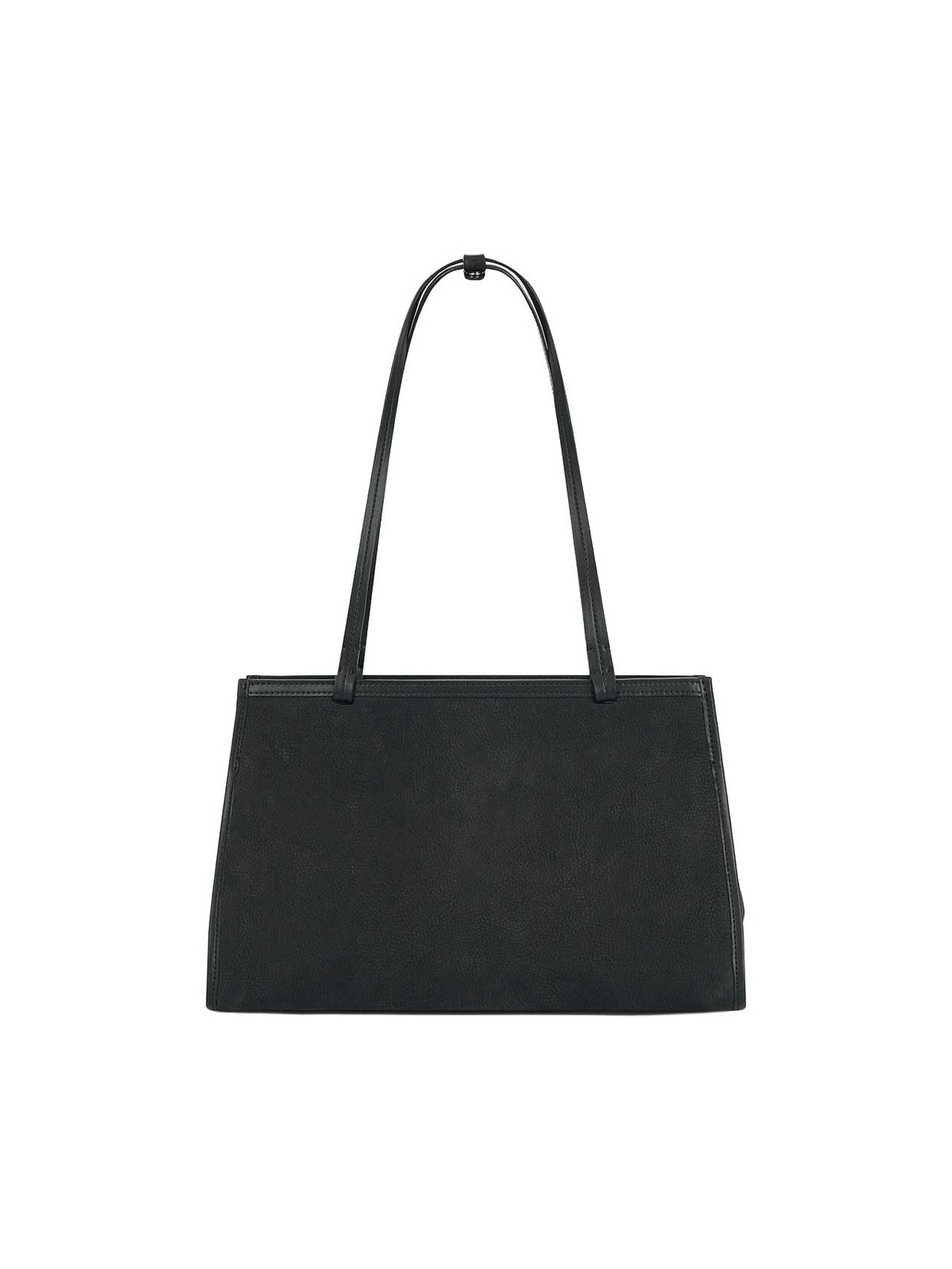 KARRY SHOULDER BAG (NUBUCK BLACK) - Atelier de LUMEN