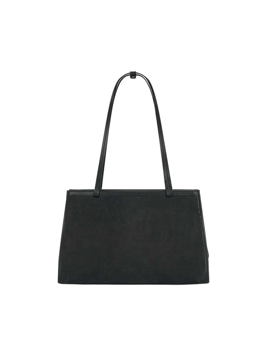 KARRY SHOULDER BAG (NUBUCK BLACK) - Atelier de LUMEN
