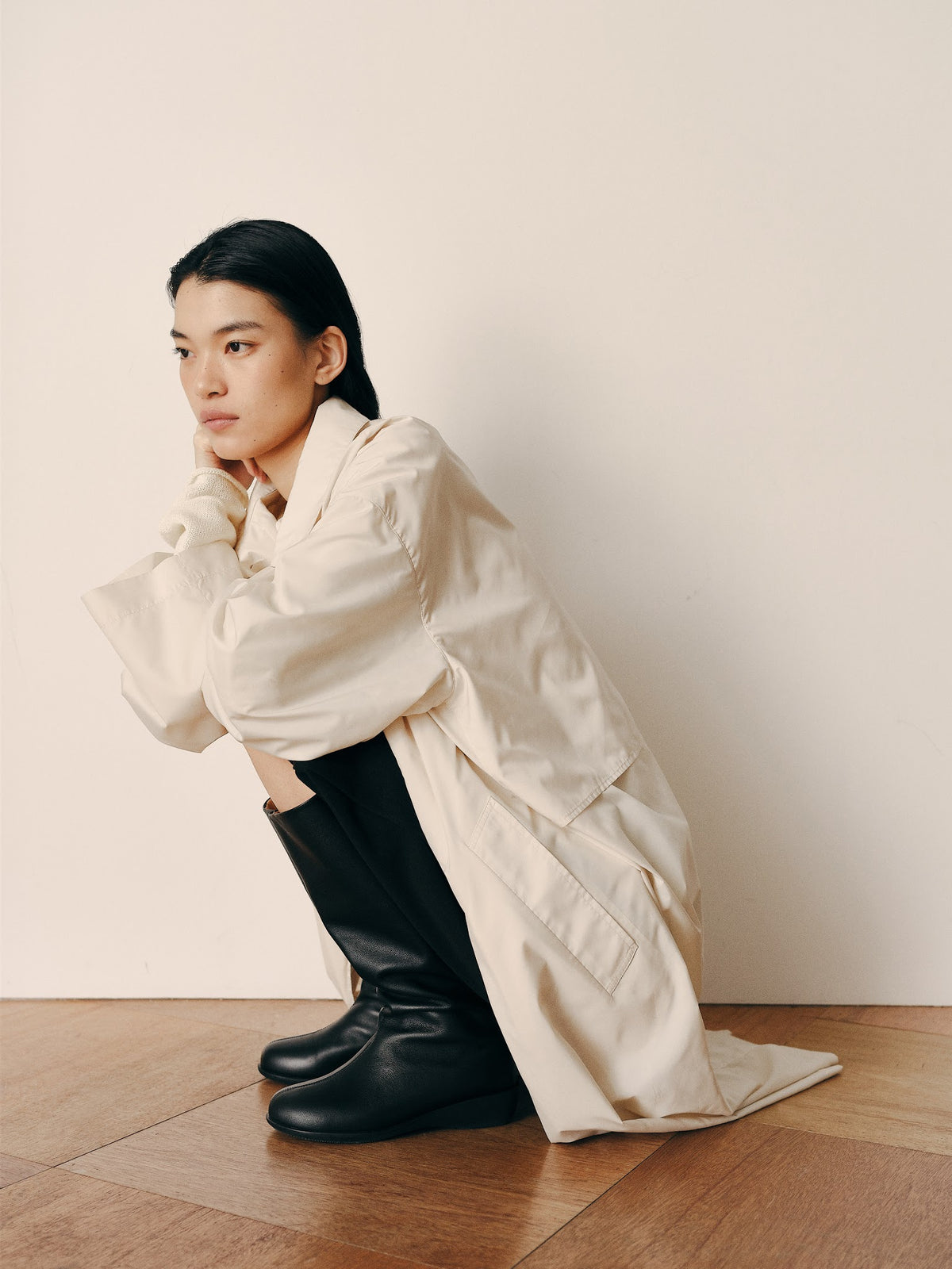 COMFORT LONG BOOTS (SOFT BLACK) - Atelier de LUMEN