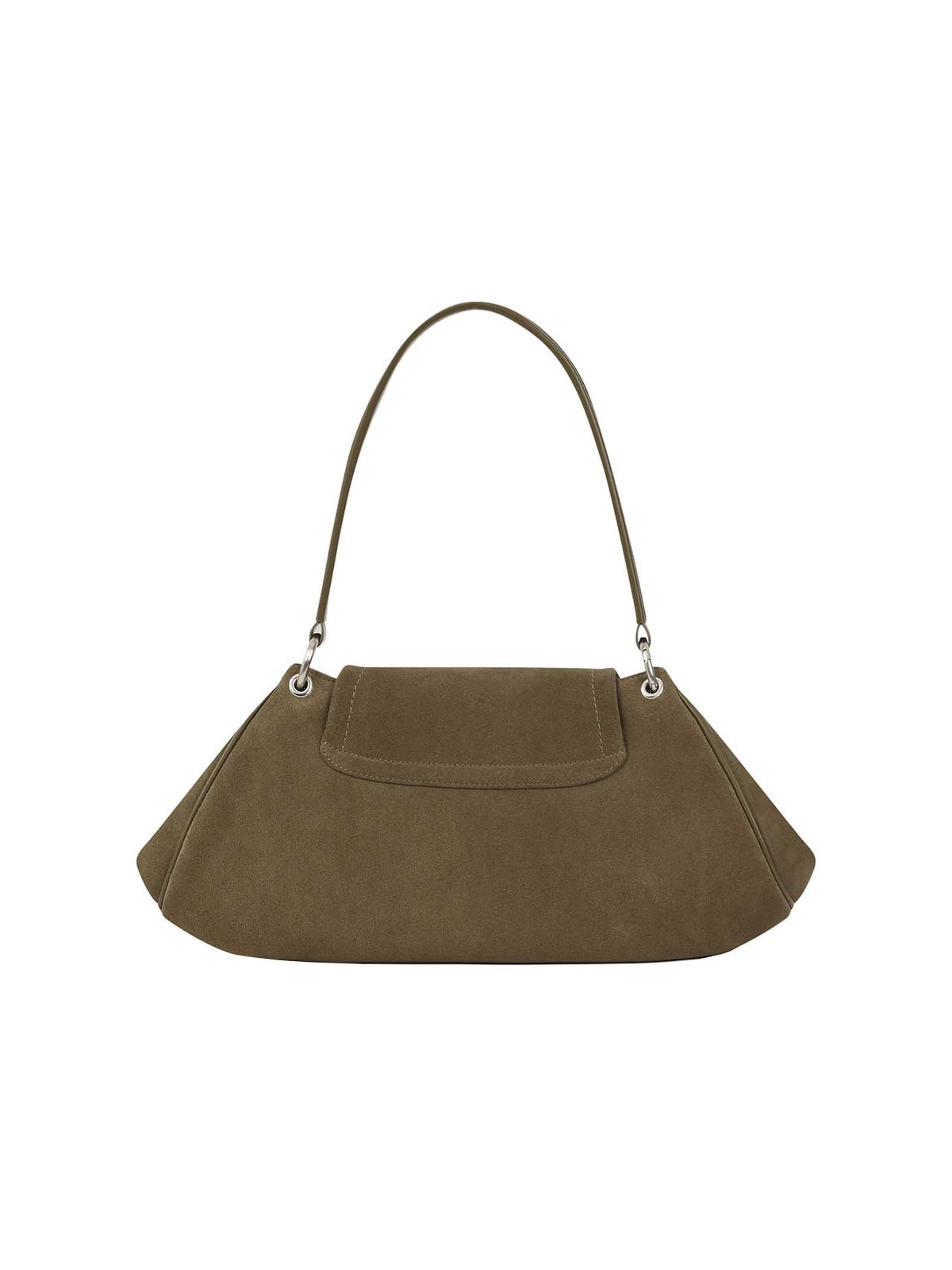 VERE FLAP BAG (SUEDE CAMEL) - Atelier de LUMEN