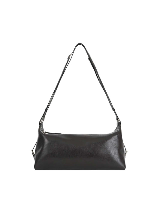 DOUBLE STRAP SHOULDER BAG (VINTAGE BROWN) - Atelier de LUMEN