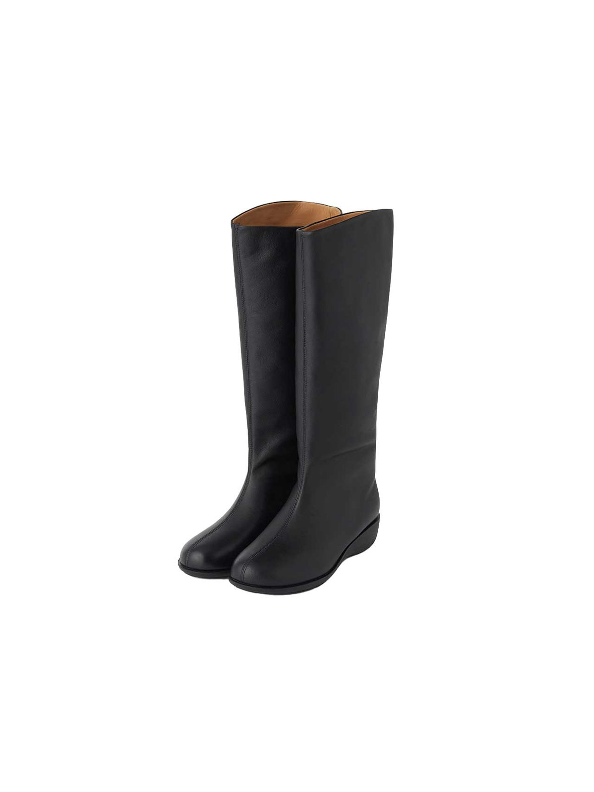 COMFORT LONG BOOTS (SOFT BLACK) - Atelier de LUMEN