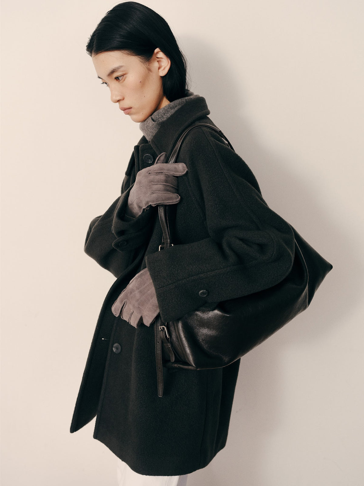 DOUBLE STRAP BAG (VINTAGE BROWN) - Atelier de LUMEN