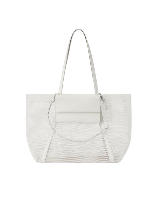 2WAY MESH BAG (OFF WHITE)