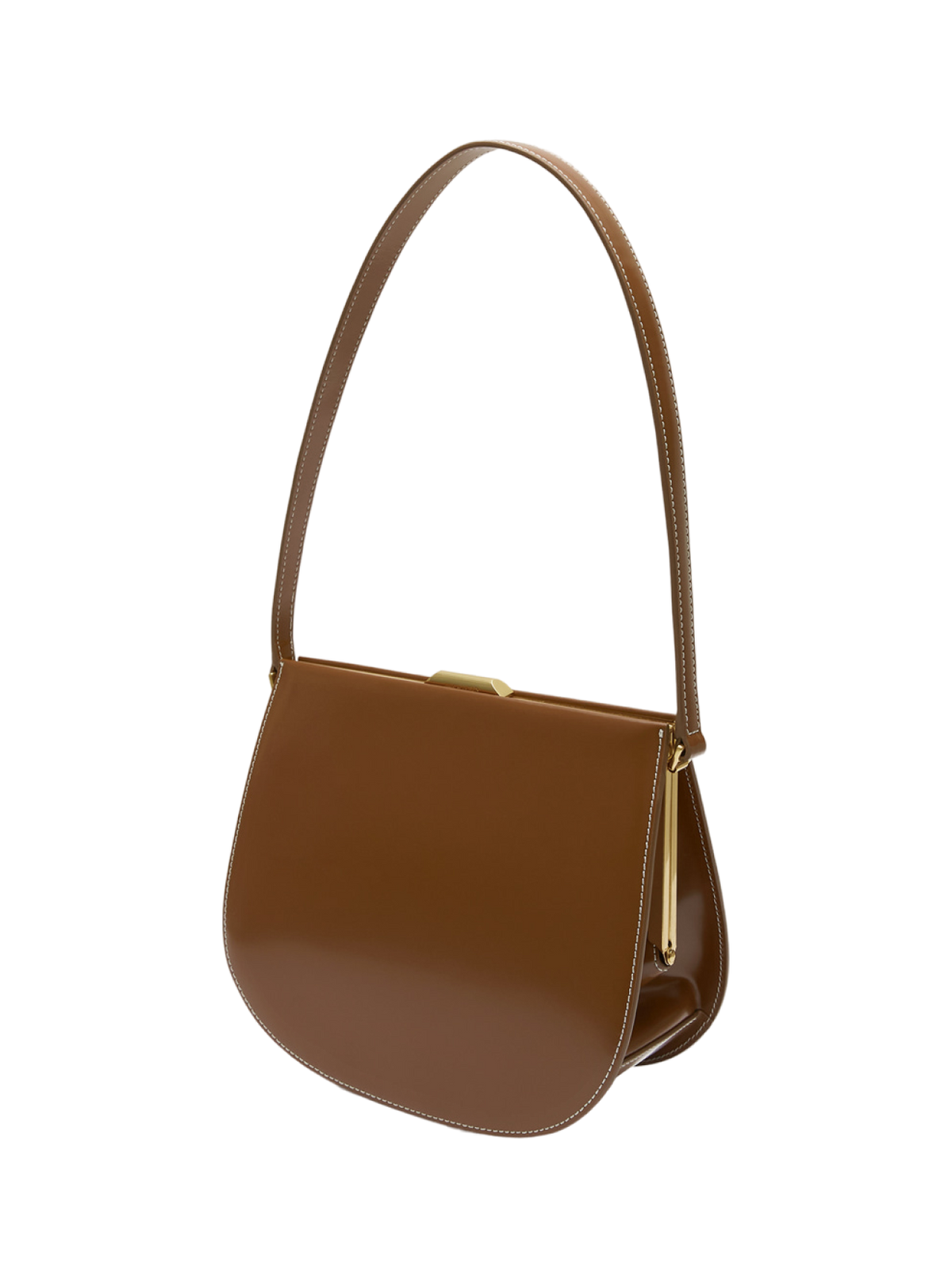 LUNE FORME BAG (COGNAC BROWN) - Atelier de LUMEN