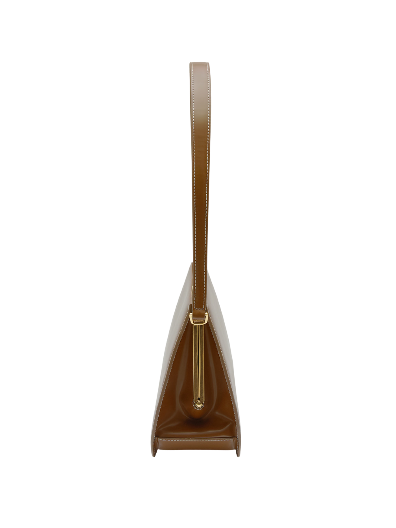 LUNE FORME BAG (COGNAC BROWN)