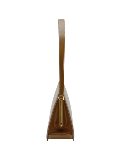 LUNE FORME BAG (COGNAC BROWN)