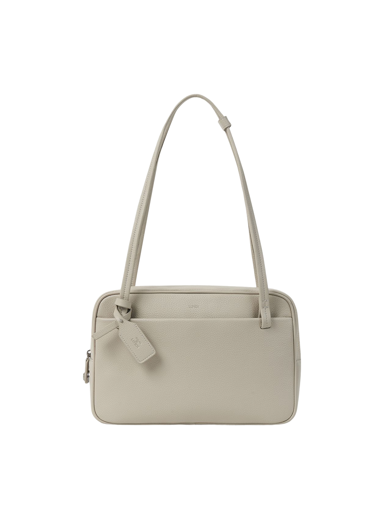NADEL BOWLING SHOULDER BAG (PORCELAIN WHITE)