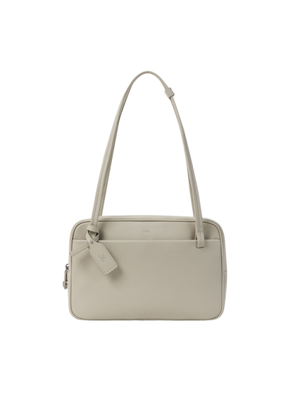 NADEL BOWLING SHOULDER BAG (PORCELAIN WHITE)