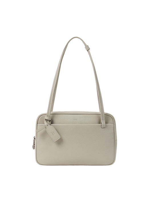 NADEL BOWLING SHOULDER BAG (PORCELAIN WHITE)