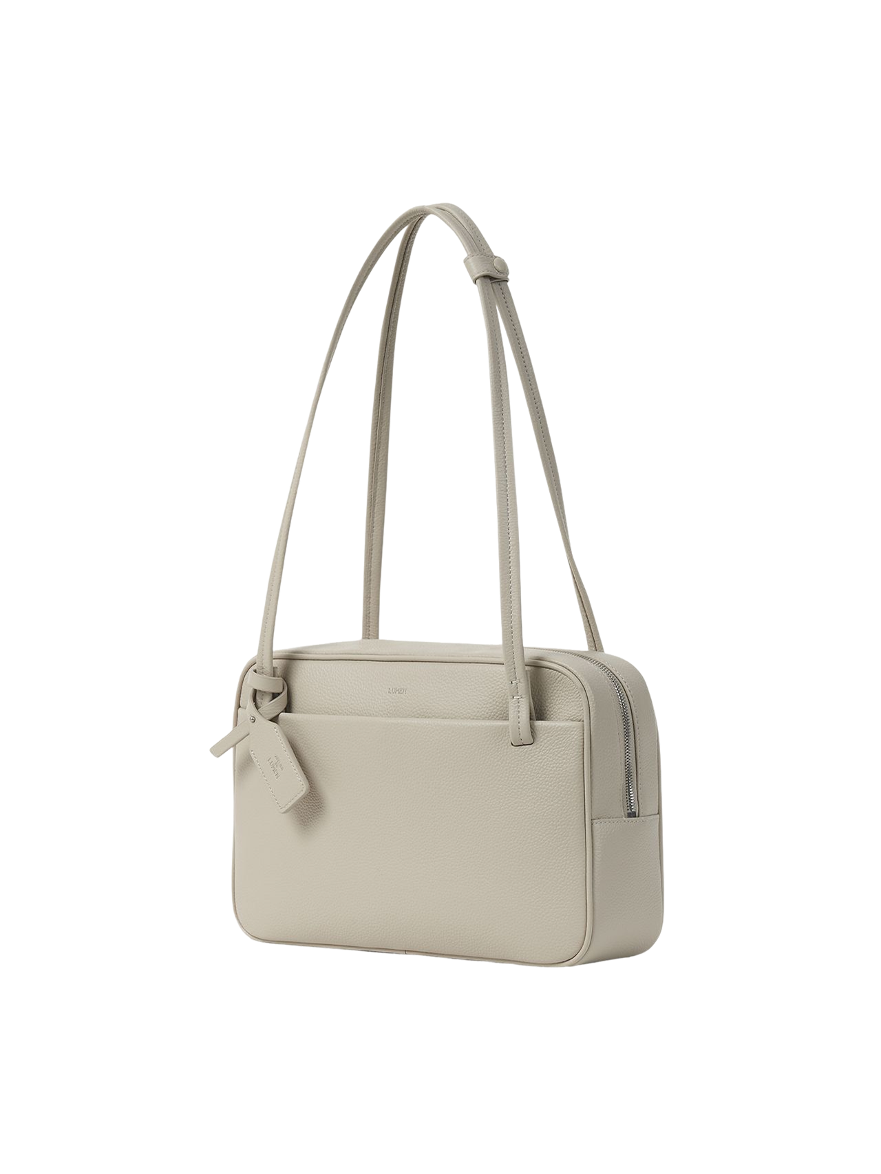 NADEL BOWLING SHOULDER BAG (PORCELAIN WHITE)