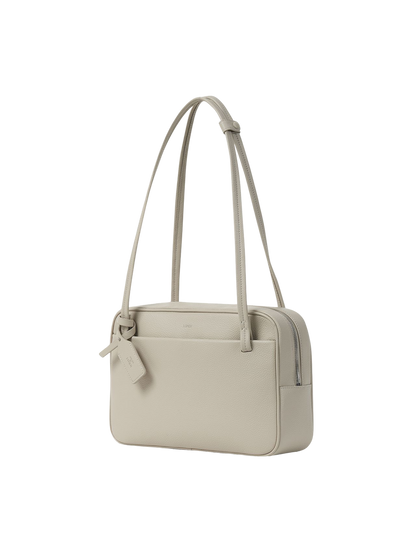 NADEL BOWLING SHOULDER BAG (PORCELAIN WHITE)