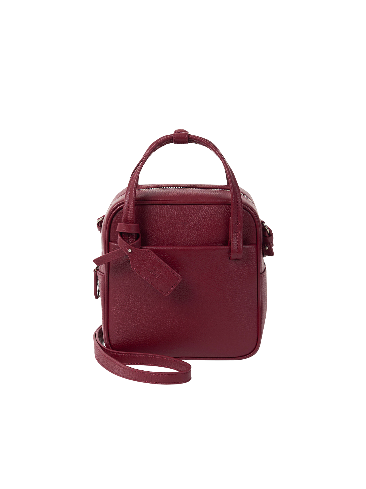 NADEL BOWLING TOTE BAG (CARMINE RED)