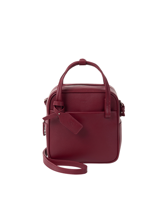 NADEL BOWLING TOTE BAG (CARMINE RED)