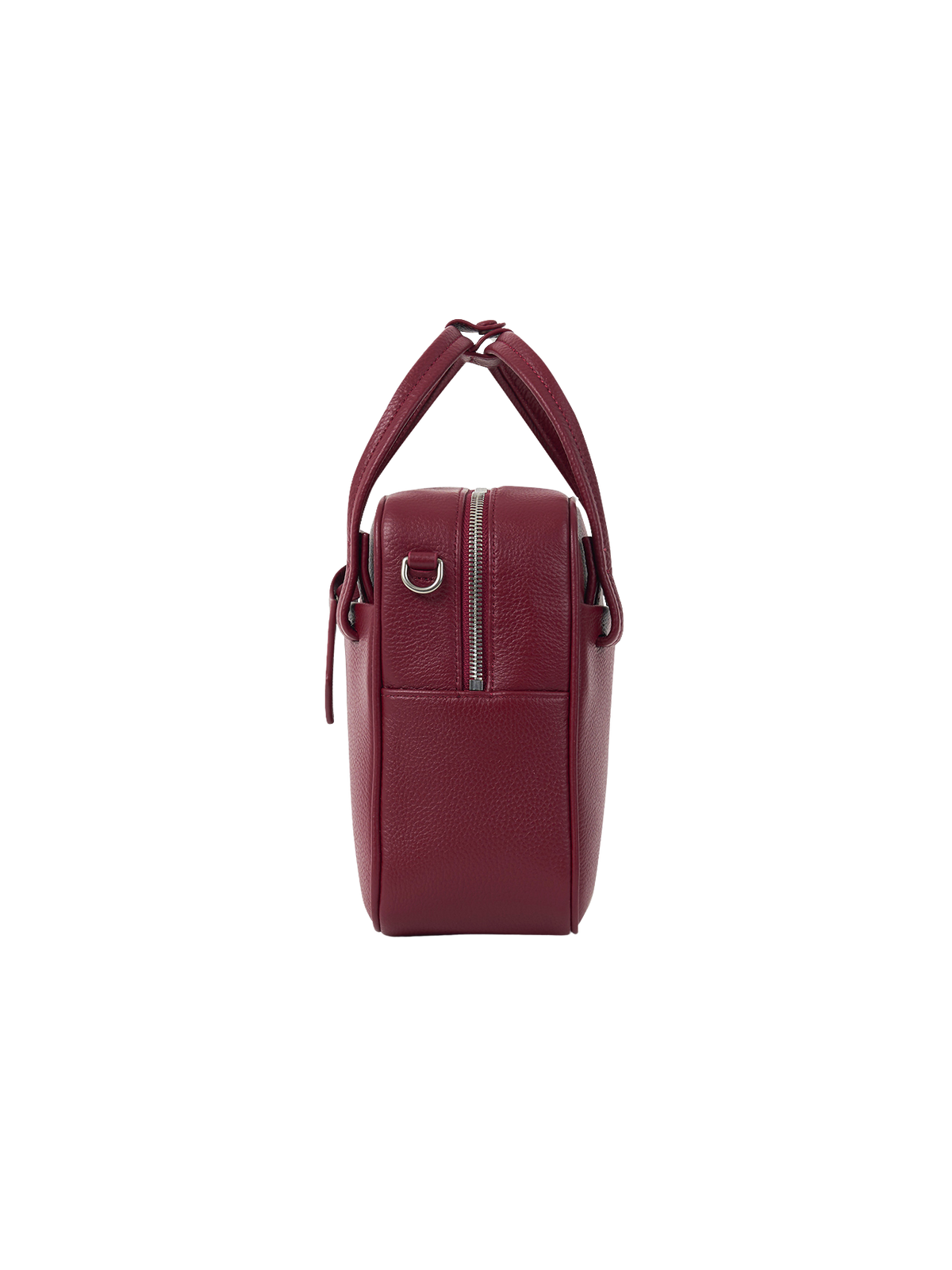 NADEL BOWLING TOTE BAG (CARMINE RED) - Atelier de LUMEN