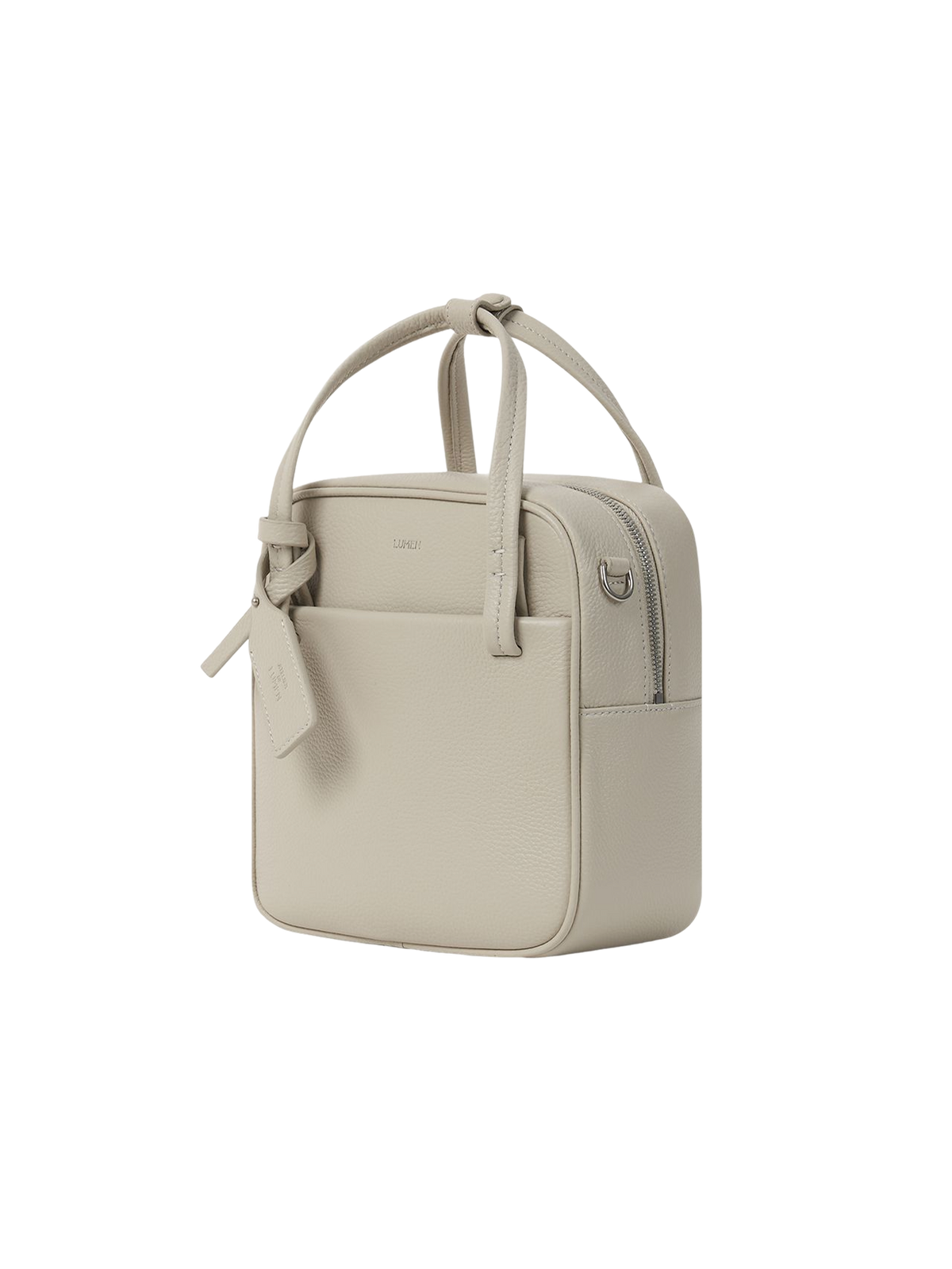 NADEL BOWLING TOTE BAG (PORCELAIN WHITE) - Atelier de LUMEN