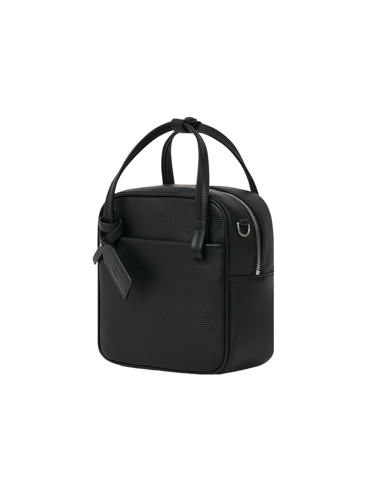NADEL BOWLING TOTE BAG (SOFT BLACK) - Atelier de LUMEN