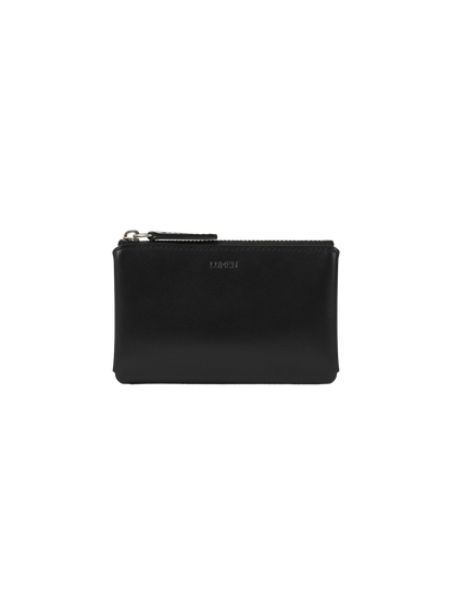 PILLOW CARD WALLET (SOFT BLACK)