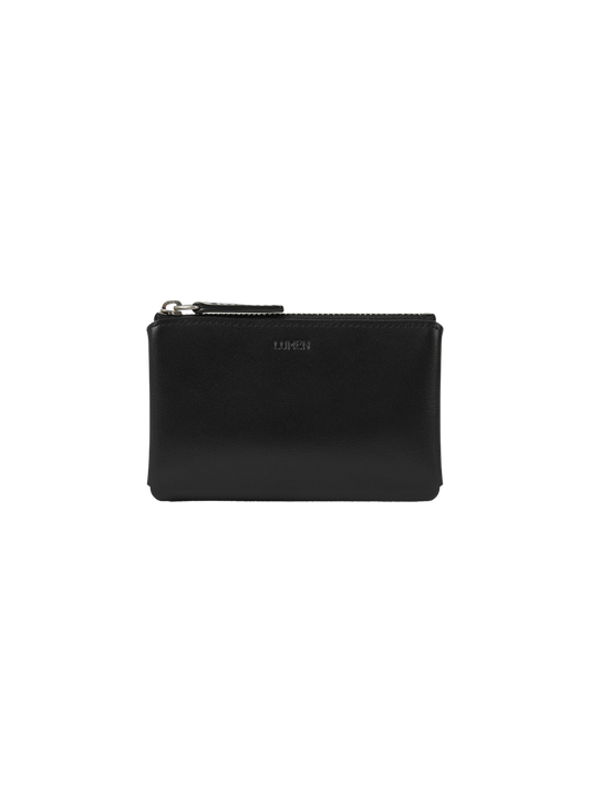 PILLOW CARD WALLET (SOFT BLACK)