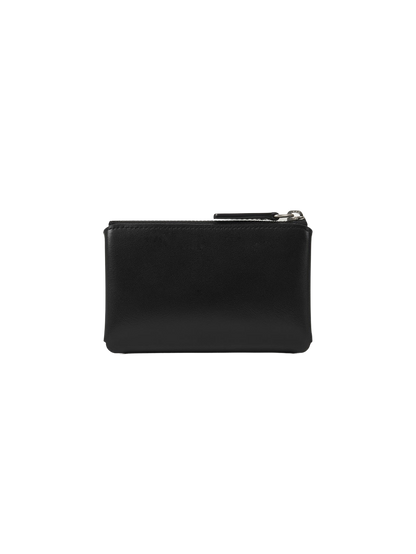 PILLOW CARD WALLET (SOFT BLACK)