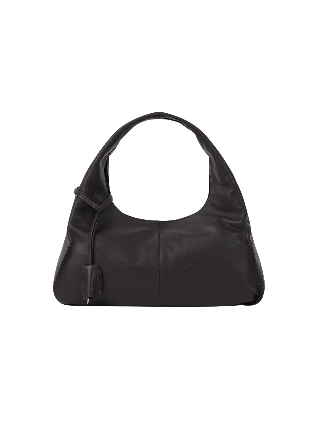 PILLOW HOBO BAG (ORGAN BROWN)