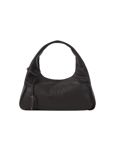 PILLOW HOBO BAG (ORGAN BROWN)