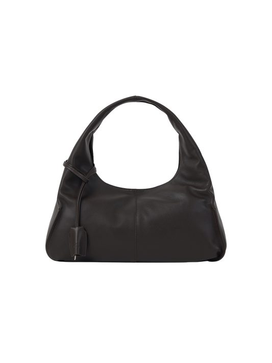 PILLOW HOBO BAG (ORGAN BROWN)